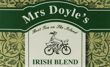 There’s an Irish tea brand called Mrs Doyle’s and you’ll have a cup, go on, go on, go on…