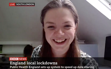 Live news interrupted by someone’s child… again!