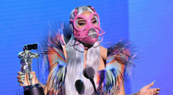 Lady Gaga dominated the socially distant VMAs in an assortment of couture face masks