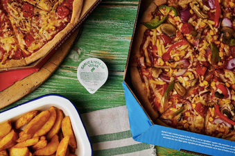 Domino’s officially launches vegan cheese pizza and vegan garlic dip