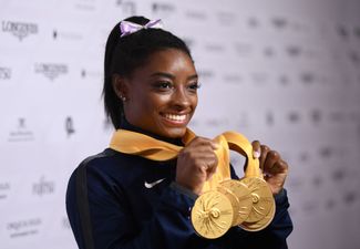 WATCH: Simone Biles just did a triple backflip, a move not even recognised in women’s gymnastics
