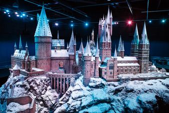 Hogwarts in the Snow is back again this year, and this time they’re painting the whole town white
