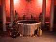 You can now go on mulled wine spa days, with baths of real wine
