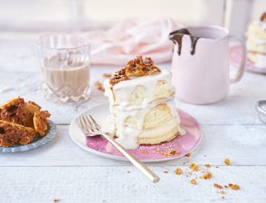 These Baileys fluffy Japanese pancakes are the perfect Stephen’s Day treat