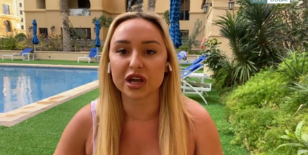 Influencer justifies trip to Dubai saying it was essential for her “mental health” and to “motivate” followers