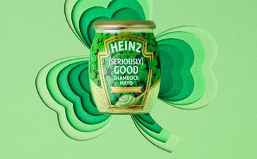 Heinz has just launched shamrock flavoured mayonnaise