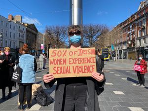 WATCH: Sarah Everard protest takes place in Dublin city centre