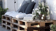 Weekend project: You can DIY this chic garden sofa using old shipping pallets