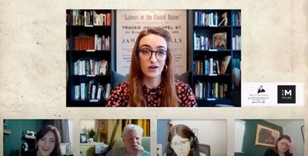 WATCH: All female Áras Uí Chonghaile discuss partition and the future of Ireland