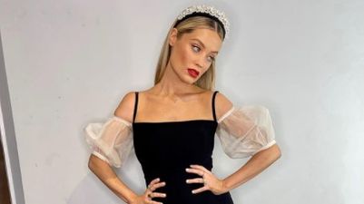 Laura Whitmore shares photo showing the realities of breastfeeding