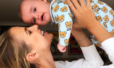 Vogue Williams’ son Theodore recuperating after an accident at home