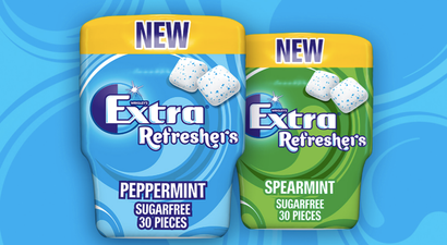 You can now get Extra chewing gum that’s extra fresher than usual