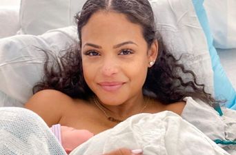 Christina Milian welcomes her third child, a baby boy
