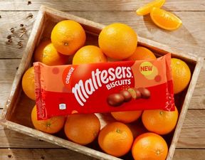 You can get chocolate orange Maltesers biscuits now