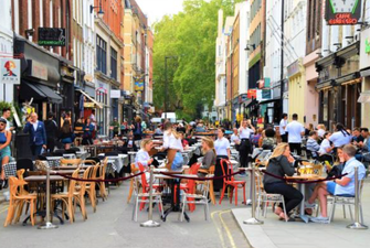Return of outdoor pubs and restaurants proposed for early June