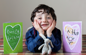 A Hug For You: Adam King and his dad are writing a children’s book telling the story of the Virtual Hug