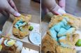 Woman orders chicken and gets a deep fried towel instead