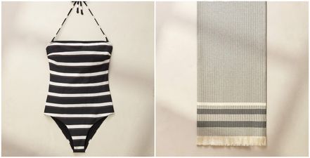Zara Home has a swimwear and beach collection that reeks of Mediterranean chic