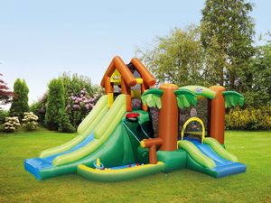 An outdoor inflatable play centre is coming to Aldi this summer