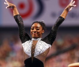 Simone Biles wore GOAT leotard to “hit back at the haters”