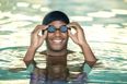 Swimming caps specially made for black hair have been banned from the Olympics