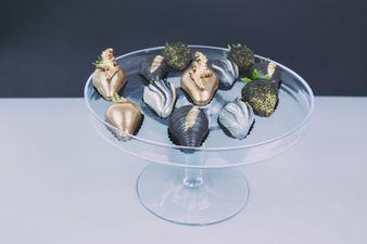 A luxury chocolate strawberry bar has just opened in Dublin