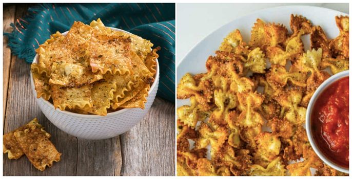 Pasta chips TikTok trend
