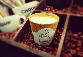 You can now get edible coffee cups in an Irish cafe