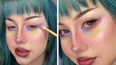 Colourful eye bags are trending – and they’re actually kind of stunning