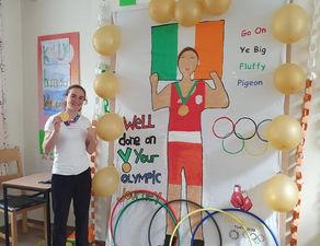 Kellie Harrington honoured with surprise art after going back to work