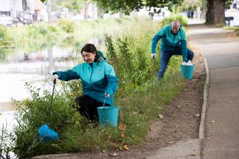 You can get free Deliveroo this weekend for cleaning up Dublin’s Grand Canal