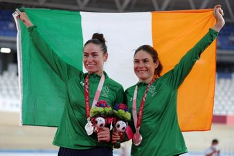 Paralympic cyclists Katie-George Dunlevy and Eve McCrystal are silver medalists