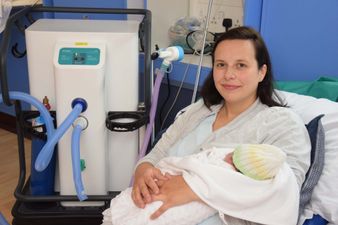 Woman becomes first to use greener gas and air during child birth in UK