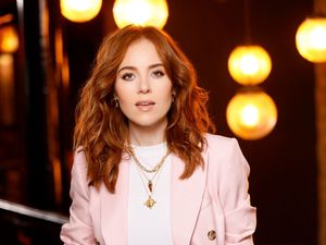 Angela Scanlon taken to hospital following four-car crash