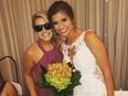 Bride receives bouquet of chicken nuggets from best friend on wedding day