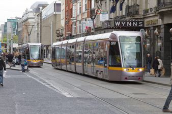 Investigation after group of 20 young men board Luas and assault passenger