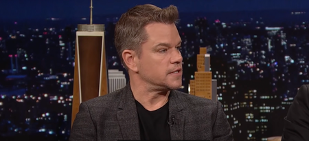 Matt Damon looked a little different when he FaceTimed the “mayor of Dalkey”