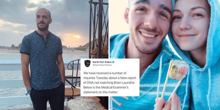 Police in US deny Brian Laundrie DNA rumours