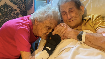 Married couple reunited in nursing home after 100 days apart