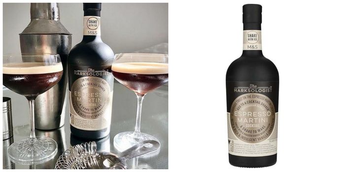 M&S Espresso Martini cocktail