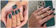 Dark green is this season’s hottest nail shade – and you’ll see why