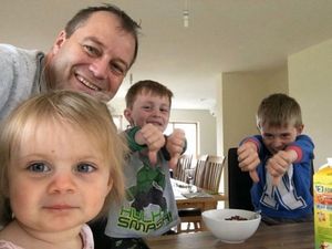 Andrew McGinley shares heartbreak as he fills out the Census alone