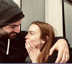 Lindsay Lohan announces engagement to boyfriend Bader Shammas