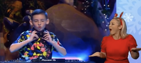 Toy Show’s sign language interpreter Amanda Coogan hailed a “national treasure”