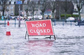 Status red weather warning issued for two counties