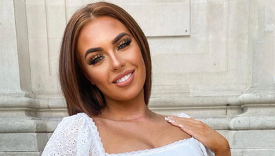 Demi Jones breaks down over stepdad’s terminal cancer days after she is cancer free