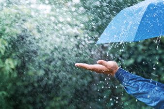 Status yellow weather warning issued for 3 counties as heavy rainfall expected