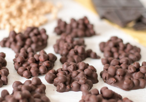 chocolate covered chickpeas