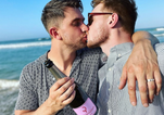 Emmerdale actors Max Parker and Kris Mochrie announce engagement