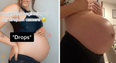 Mum-to-be catches moment her bump starts to ‘drop’ on TikTok